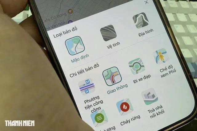Google Maps trên iPhone có một số hạn chế